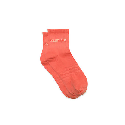 FOG Essentials Rubber Text Quarter Socks