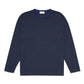 FOLX Jacquard Diamond Slash Textured Long Sleeve T-Shirt