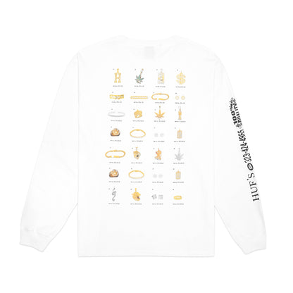 HUF Jewelry Long Sleeve T-Shirt
