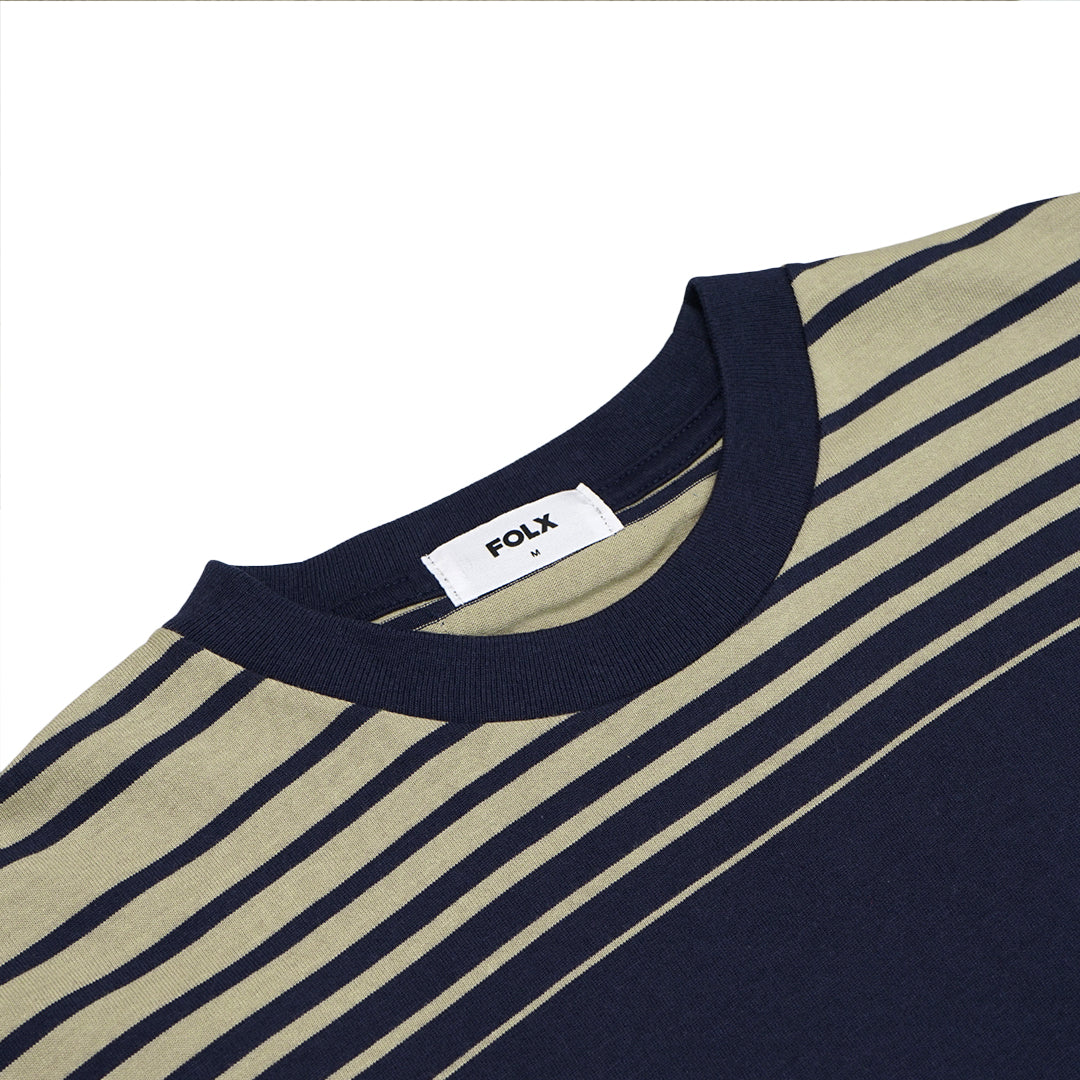 FOLX Double Colors Stripes T-Shirt