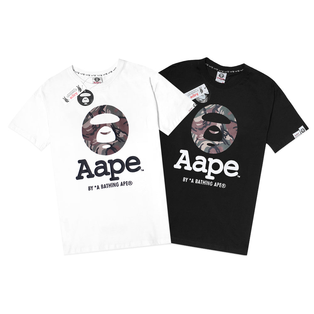 AAPE Circle Camo Logo T-Shirt