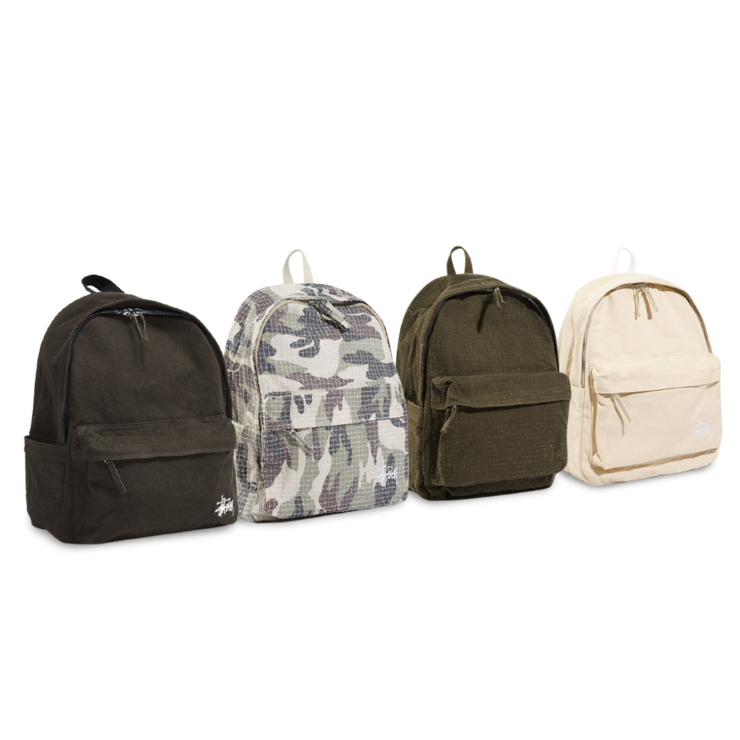 Stussy Logo Canvas Backpack