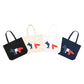 MKS Tricolor Fox Tote Bag