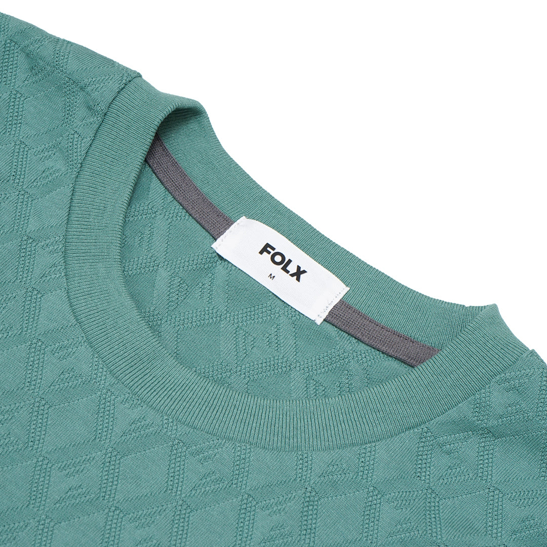 FOLX Diamond Textured T-Shirt