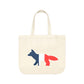 MKS Tricolor Fox Tote Bag