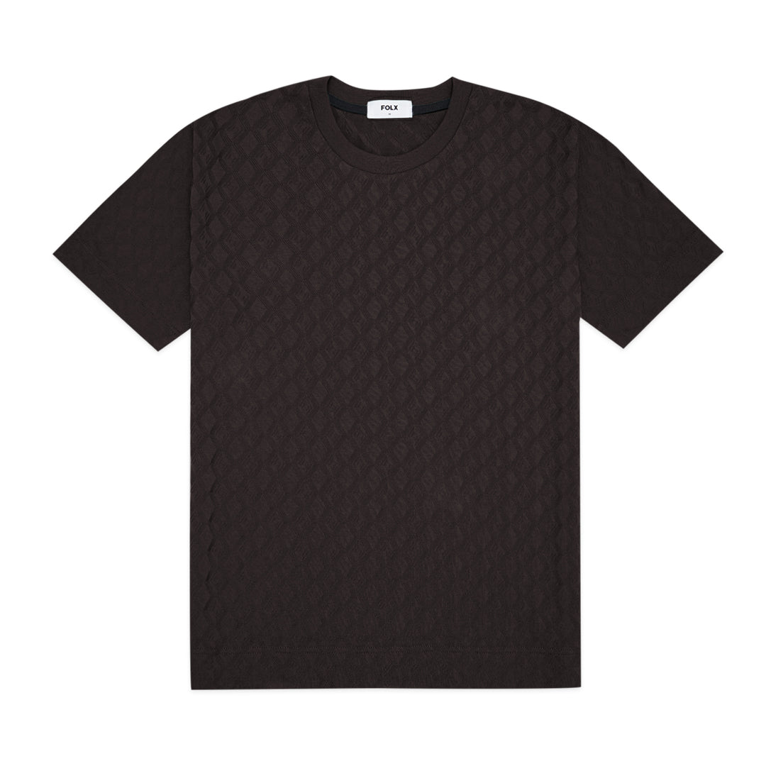 FOLX Diamond Textured T-Shirt