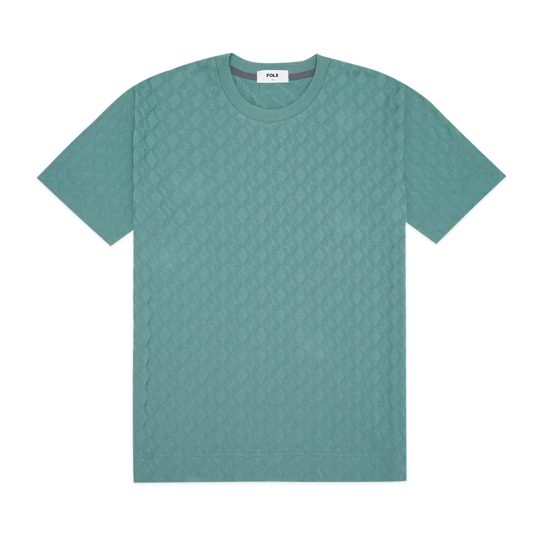 FOLX Diamond Textured T-Shirt