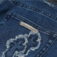 CHR Multi Cross Patch Denim Jeans