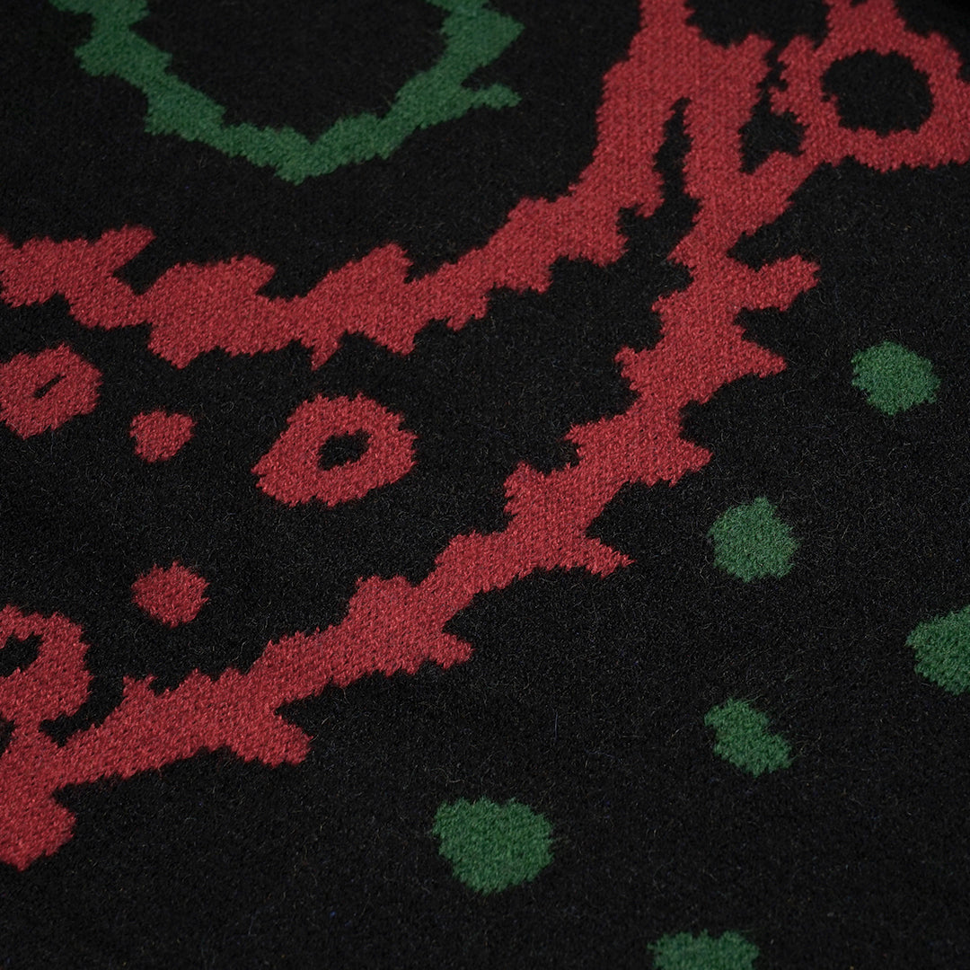 Rhude Knit Multi Paisley Hoodie