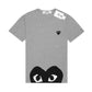 CDG Play Bottom Half Heart T-Shirt