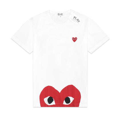 CDG Play Bottom Half Heart T-Shirt