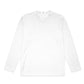 FOLX V-Neck Geometric Texture Long Sleeve T-Shirt