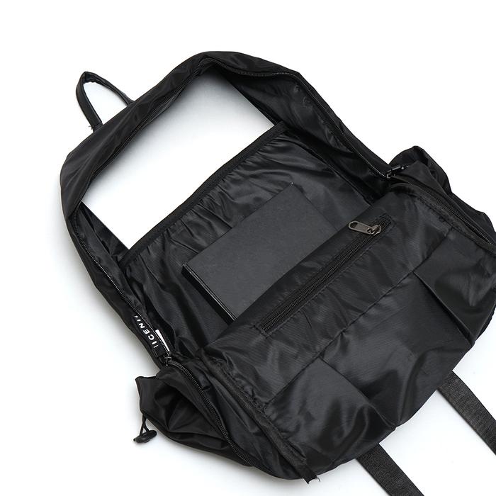 DCK Printed Logo Lightweight Backpack