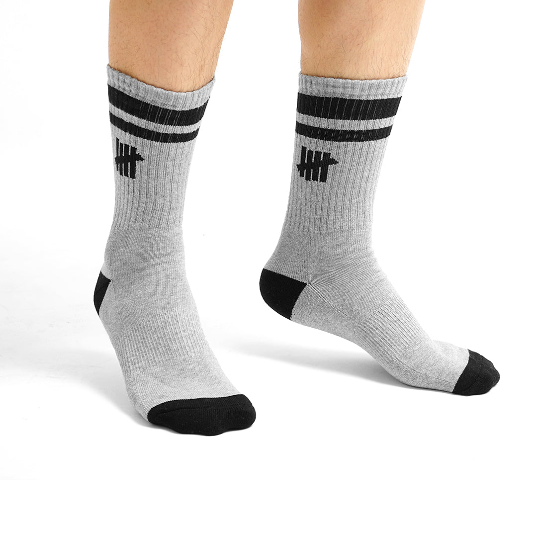 Undefeated Knit Logo Mid Socks