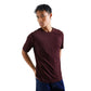 FOLX Geometric Square Textured T-Shirt