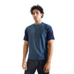 FOLX Color-Block Sleeves Diamond Texture T-Shirt