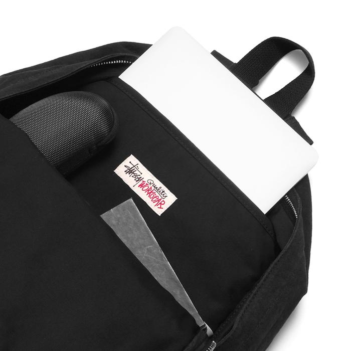 Stussy Logo Canvas Backpack