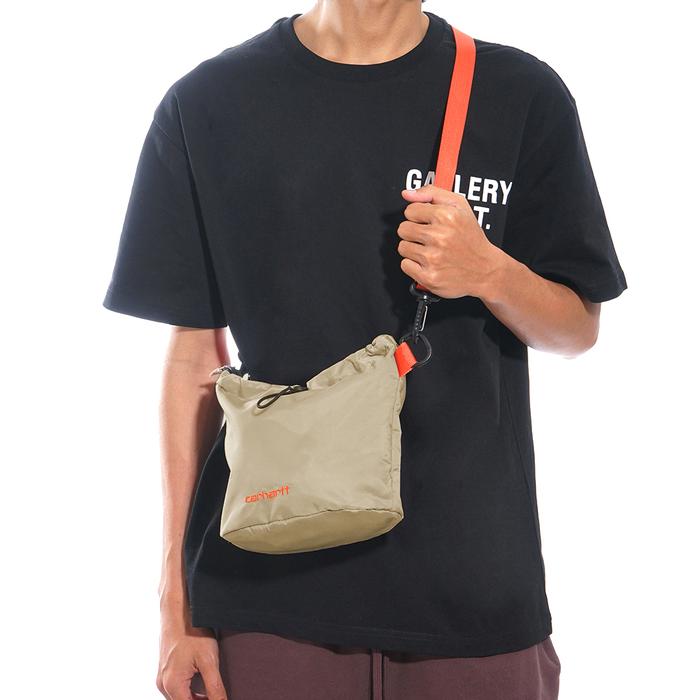 CHT Embroidery Text Logo Bucket Bag