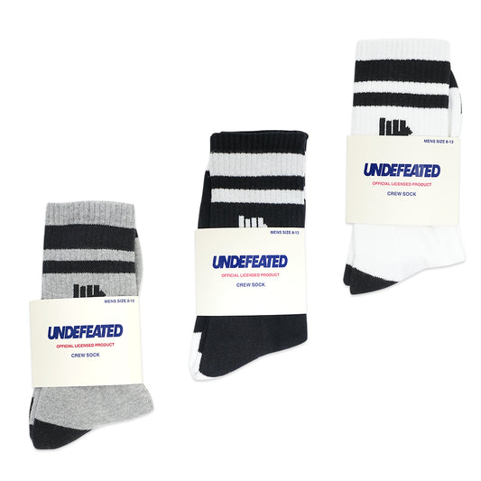 Undefeated Knit Logo Mid Socks