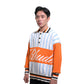 Rhude Amber Knit Rugby Long Polo Sweater