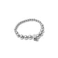 AMQ Skull Multi Beaded Bracelet