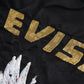 Evisu Taka Embroidered Padded Bomber Jacket