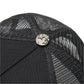 Hellstar White Logo Mesh Trucker Baseball Cap