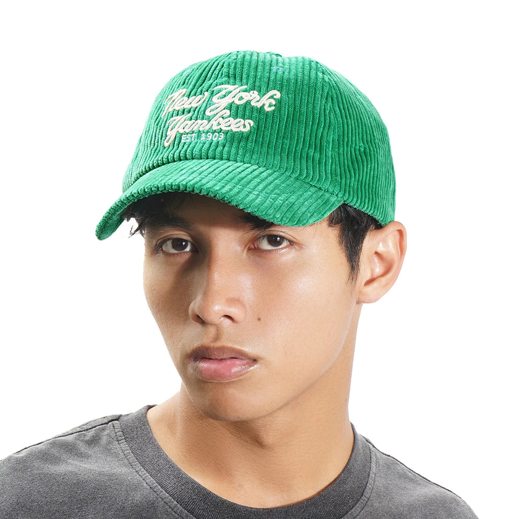 M7B Cursive Corduroy Baseball Cap