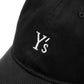 Yohji Yamamoto X NE 9Twenty Y's Logo Baseball Cap
