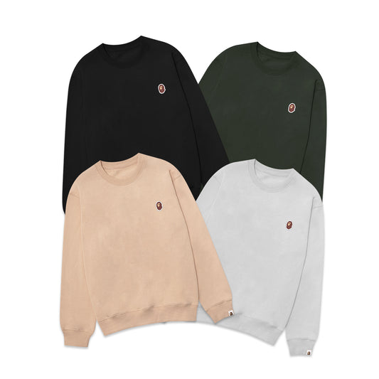 BAPE Small Logo Patch Sweatshirt