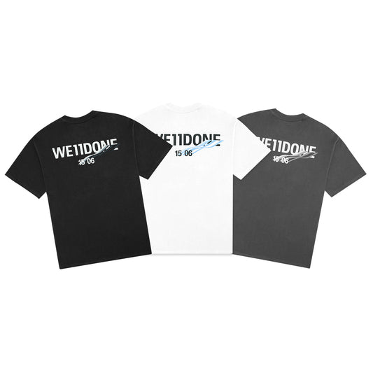 We11done Wave Logo T-Shirt