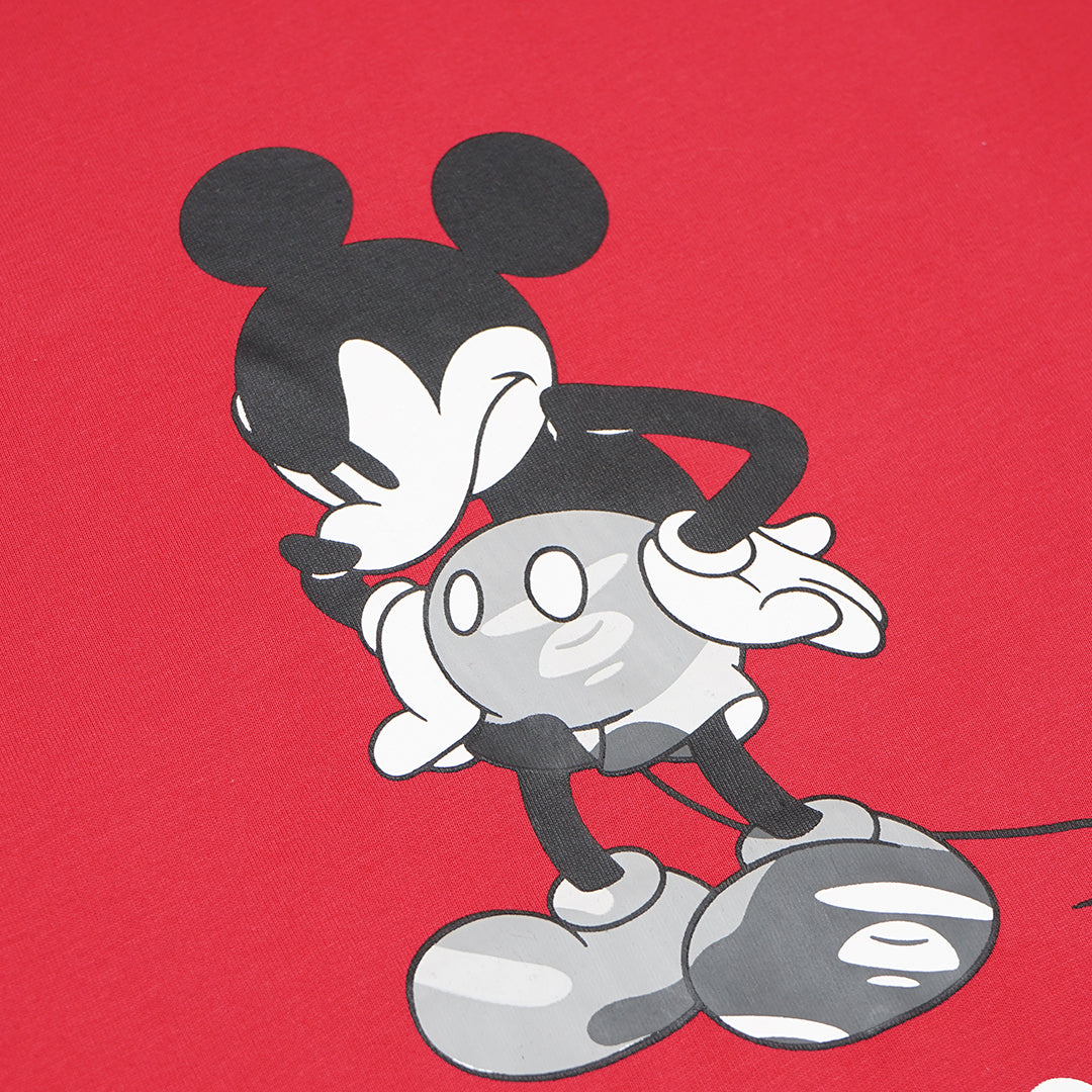 AAPE X DSNY Angry Mickey T-Shirt
