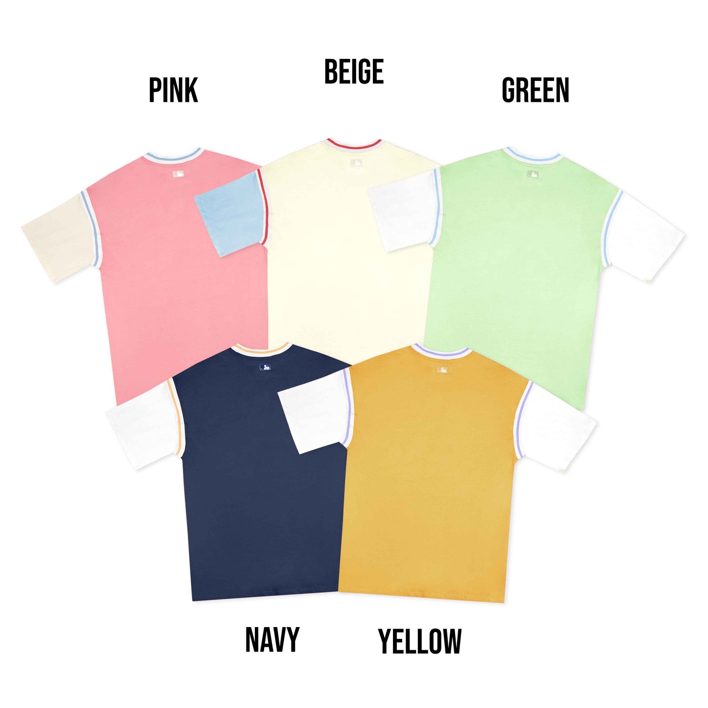 M7B Color-Block Sleeve T-Shirt