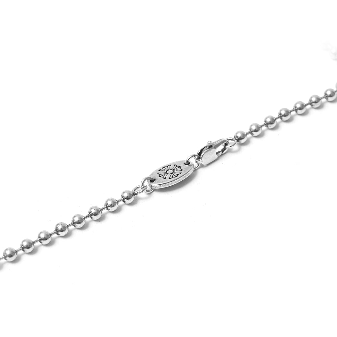 CHR Cross Cutout Dog Tag Pendant Necklace