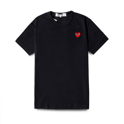 CDG Play Red Heart Patch T-Shirt