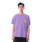 M7B Back Text T-Shirt Purple