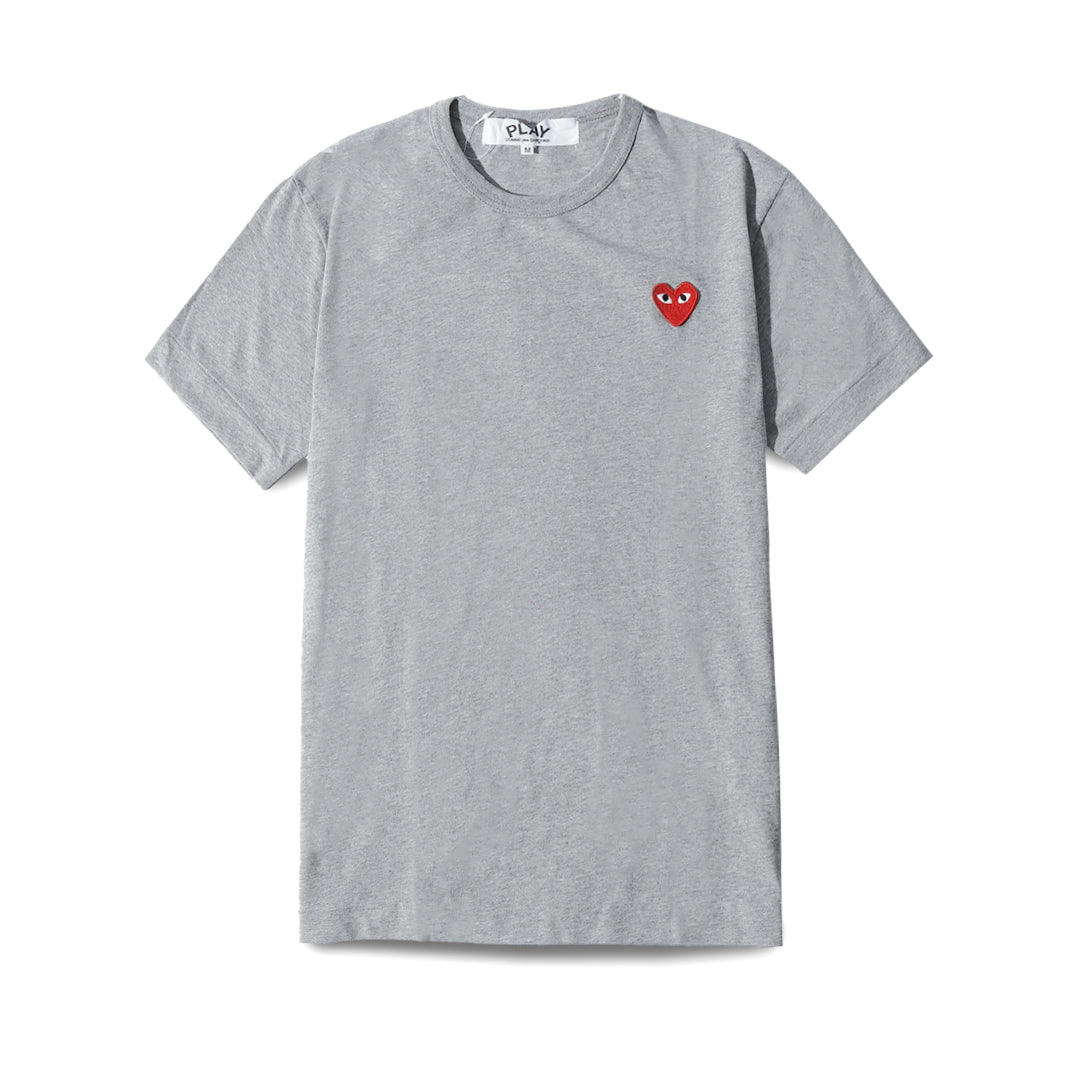 CDG Play Red Heart Patch T-Shirt