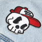 Drew House Hearty Skull Patch Denim Jacket