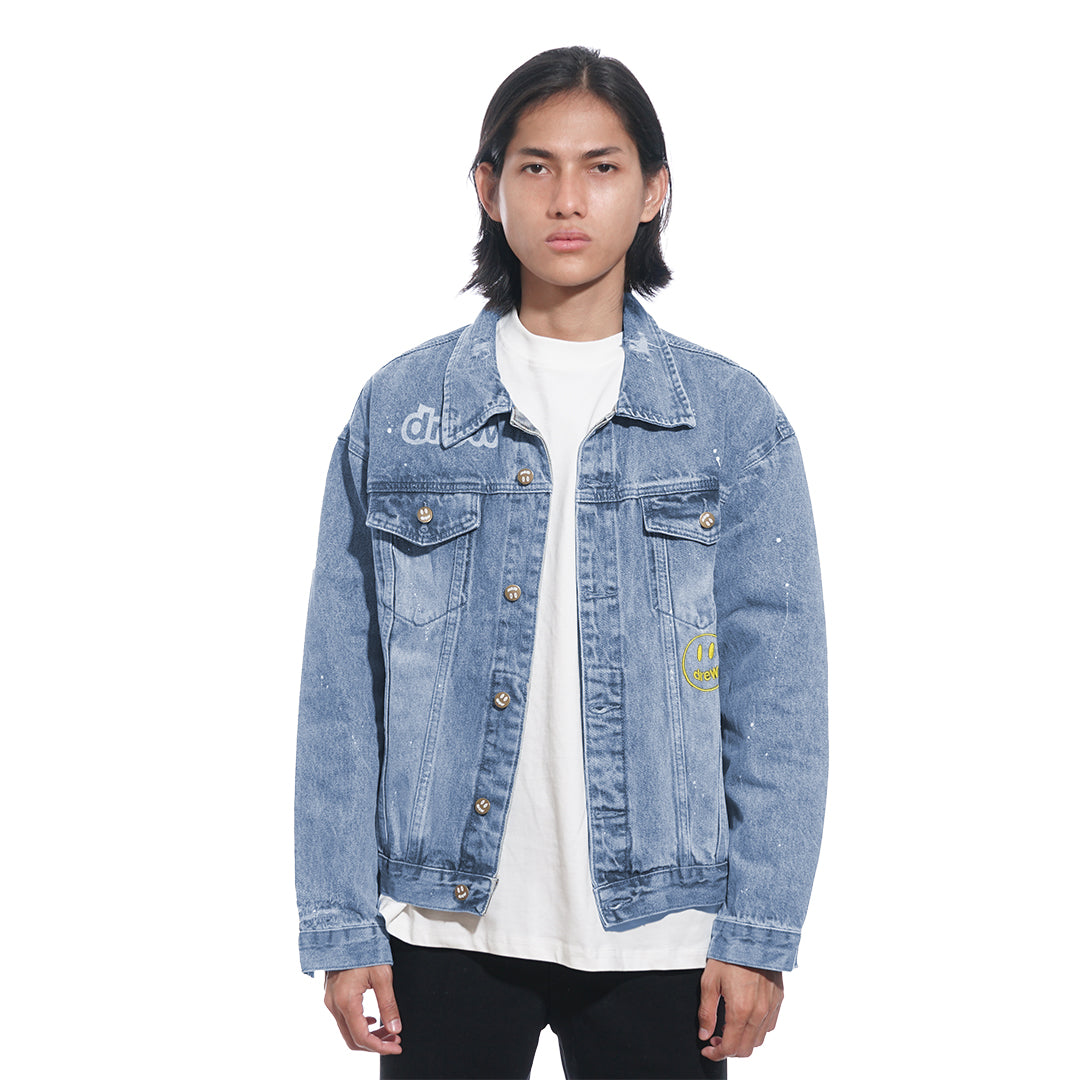 Drew House Mascot Embroidery Denim Jacket