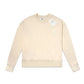 4M1 Solid Logo Sweatshirt Beige