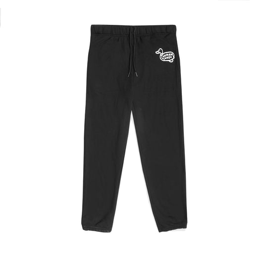 Human Made Duck Logo Sweatpants Black