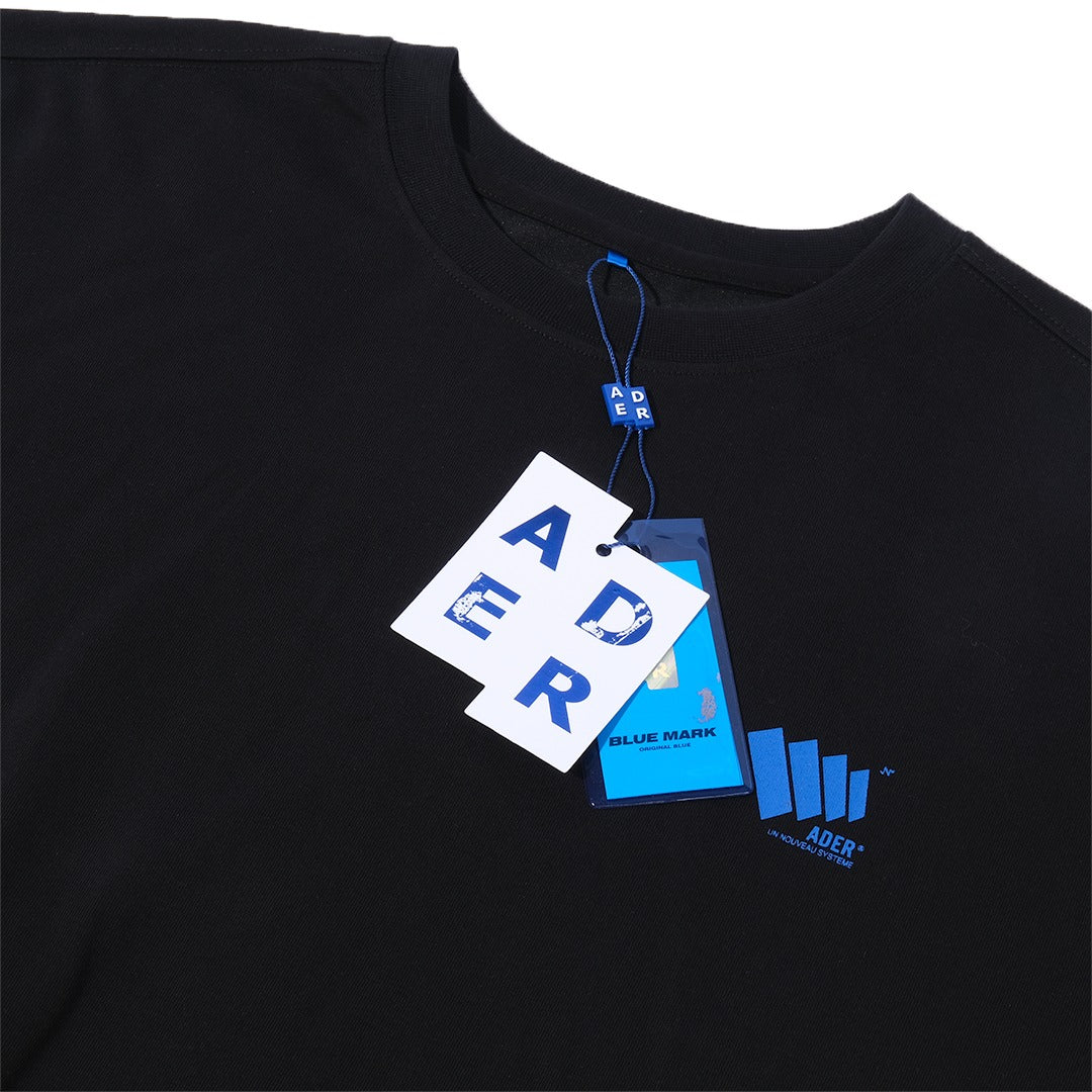 Ader Error Un Nouveau Systeme T-Shirt Black