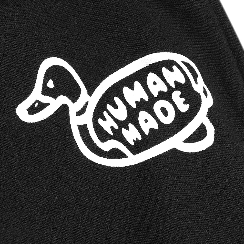 Human Made Duck Logo Sweatpants Black