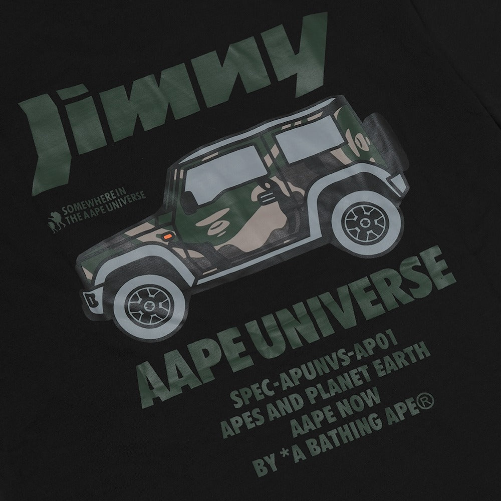 Aape by A Bathing Ape X  Suzuki Jimny T-Shirt Black