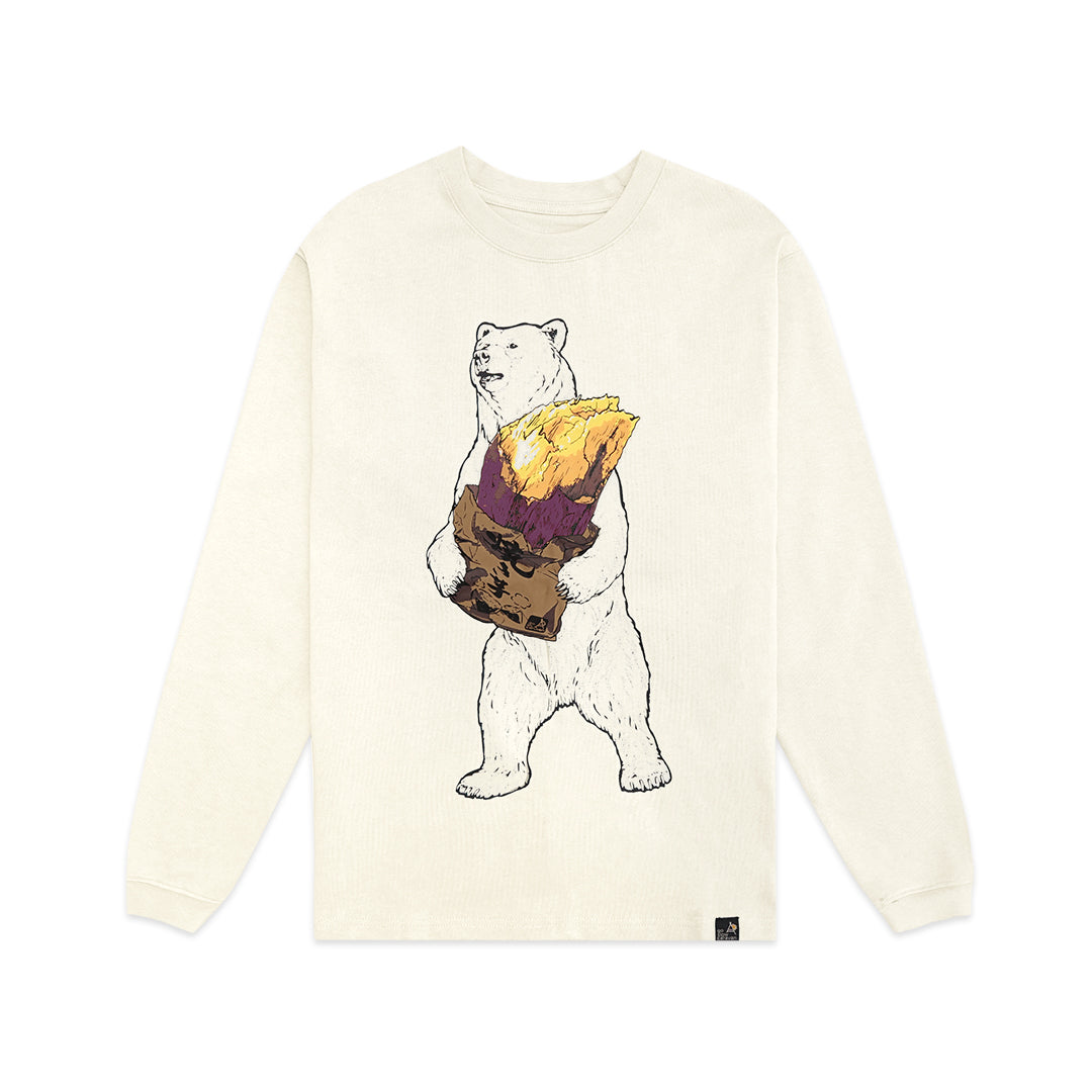 Go Slow Caravan Yakiimo Bear Long Sleeve T-Shirt