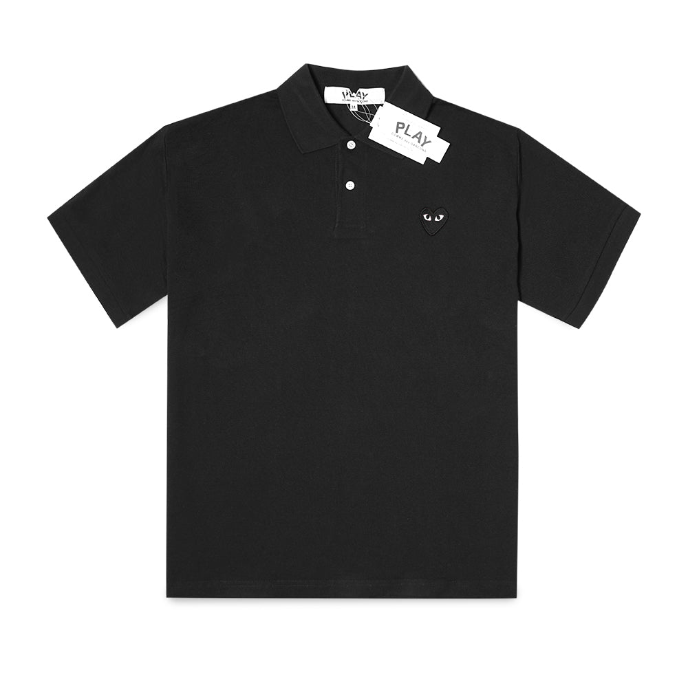 CDG Play Black Heart Polo Shirt