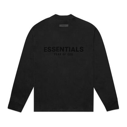 FOG Essentials Velvet Text Long Sleeve T-Shirt