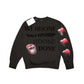 We11done Puff Logo Sweatshirt