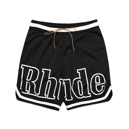 Rhude Court Logo Basketball Shorts