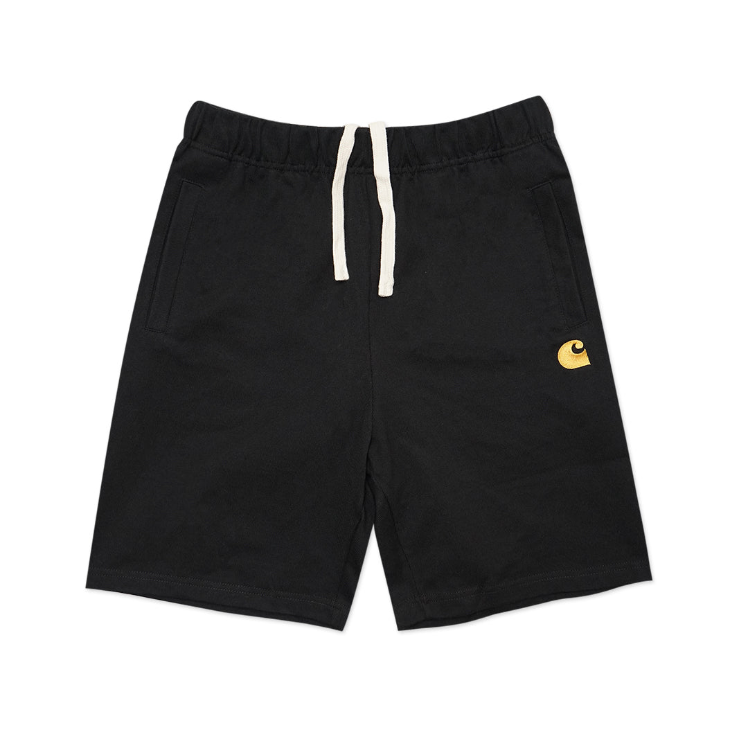 CHT Embroidered Gold Logo Shorts